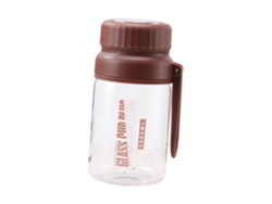 Botella De Agua De Vidrio, Botella Deportiva Para Viajes, Actividades Al Aire Libre, Ciclismo, Negra Rosewell