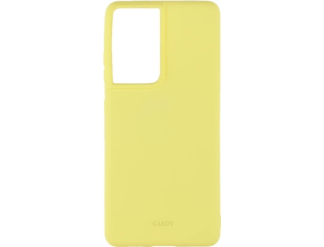 Funda Samsung Galaxy S21 Ultra 5G ACCETEL Liso (Amarillo)