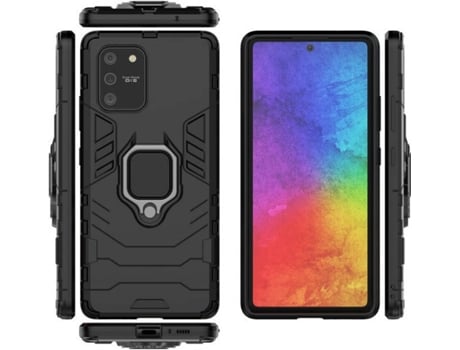 Carcasa Samsung Galaxy S10 Lite G4M Protección Militar Magnética Negro