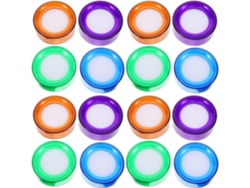 Juego De 16 Esponjas Hidratantes Para Dedos, Humidificador Portátil.