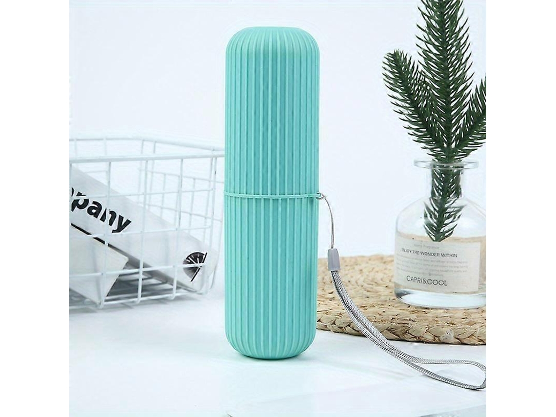 Soporte Portátil Para Cepillo De Dientes Y Pasta De Dientes Estuche De Viaje Inodoro Y A Rayas Para Uso Doméstico Y En Movimiento Rosewell