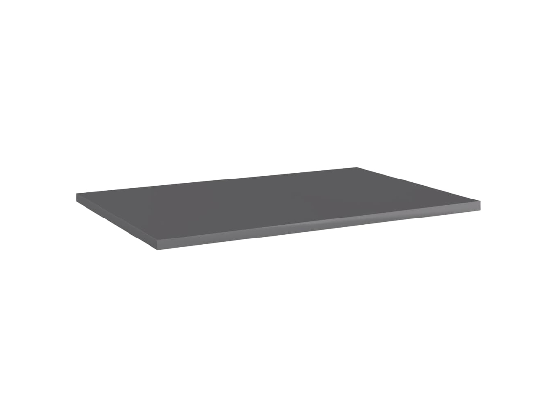 Juego de estanterías de 8 piezas MAISON EXCLUSIVE, color gris, derivados de la madera.