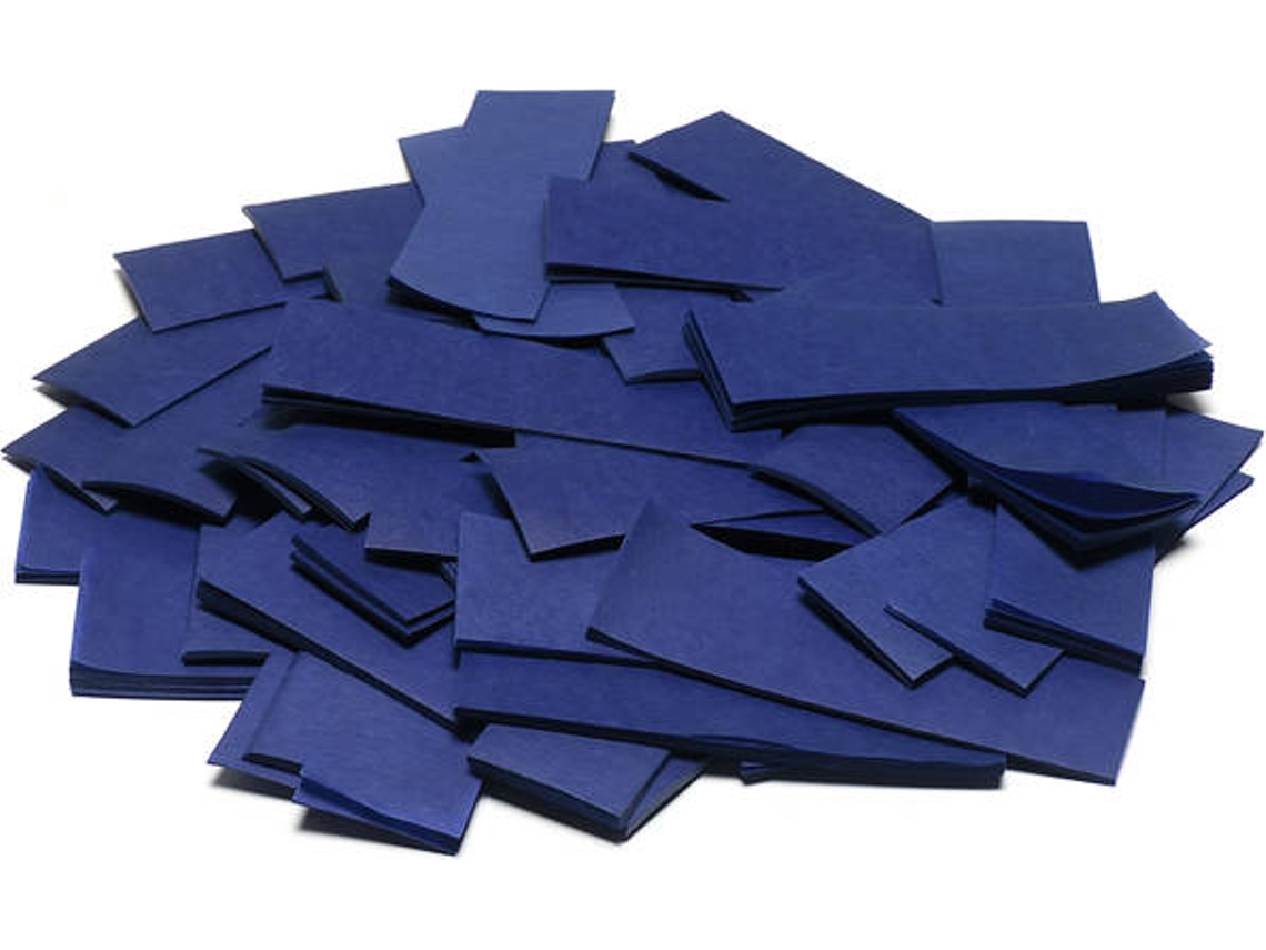 Confeti TCM 55x18 mm, Oscuro Azul, 1kg