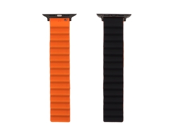 Correa magnética de silicona ajustable para Apple Watch iWatch EOOCOO