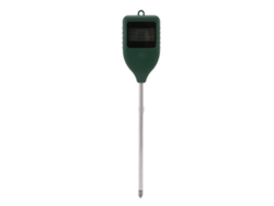 Analizador De Suelo 3 En 1 Con Retroiluminación: Medidor De Humedad, Ph Y Nutrientes Para Jardines Y Huertos.