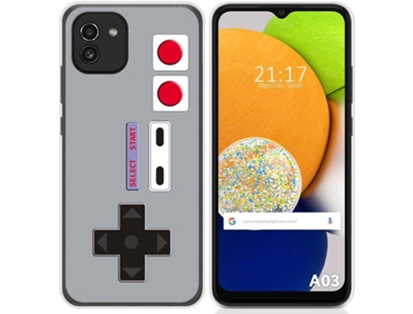Carcasa para Samsung Galaxy A03 TUMUNDOSMARTPHONE Dibujos Consola Multicolor