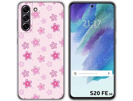 Carcasa Samsung Galaxy S21 FE 5G TUMUNDOSMARTPHONE Flores Multicolor