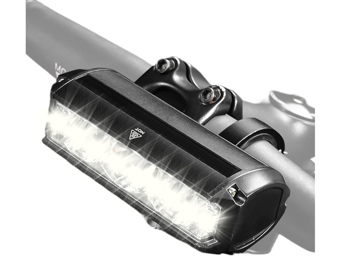 Faro delantero recargable para bicicleta de montaña, 1000 lúmenes, IPX5 resistente al agua, ideal para ciclismo (Vayotoy)