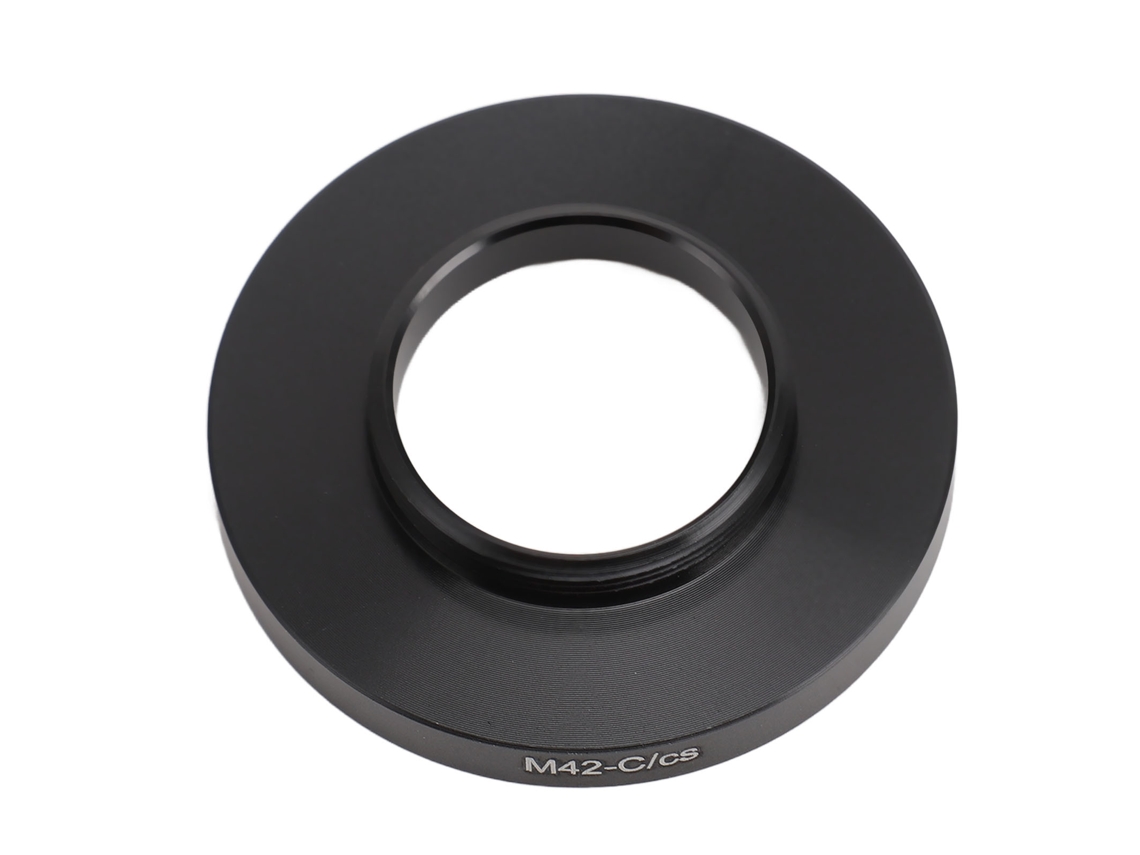 Anillo adaptador M42 para montura CS para telescopios y lentes