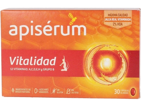 Complemento Alimentar APISERUM Apisérum Vitalidad 30