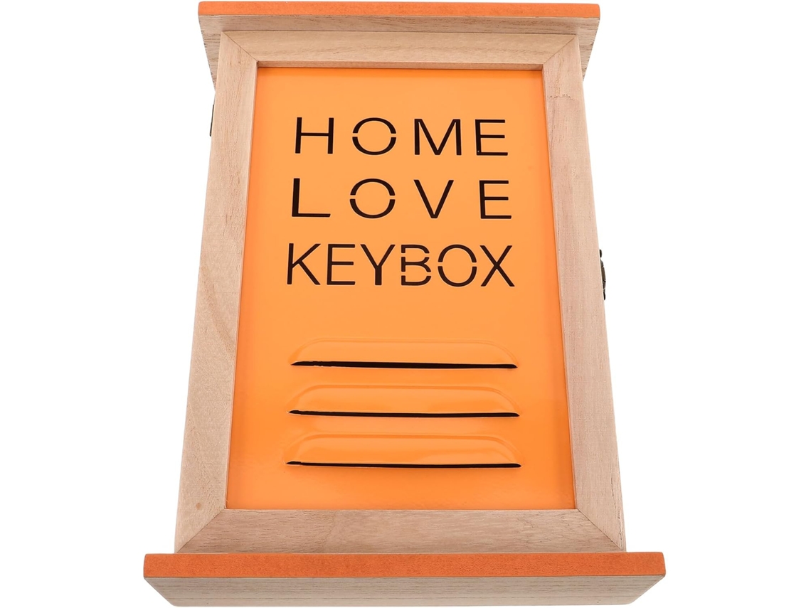 Caja De Llaves Rústica De Madera Para Colgar En La Pared Con Ganchos, Soporte Decorativo Para Llaves Para La Entrada, Sala De Estar U Oficina.