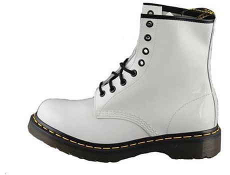 Botas DR MARTENS 1460 Patent Lamper Mujer (40 - Blanco)