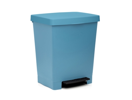 TATAY Cubik - Cubo de Basura 23L con Apertura a Pedal. Azul
