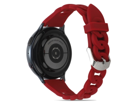 Correa de Silicona diseño de círculo para Samsung Galaxy Watch 5 40mm/44mm/Watch 5 Pro 45mm - vino tinto