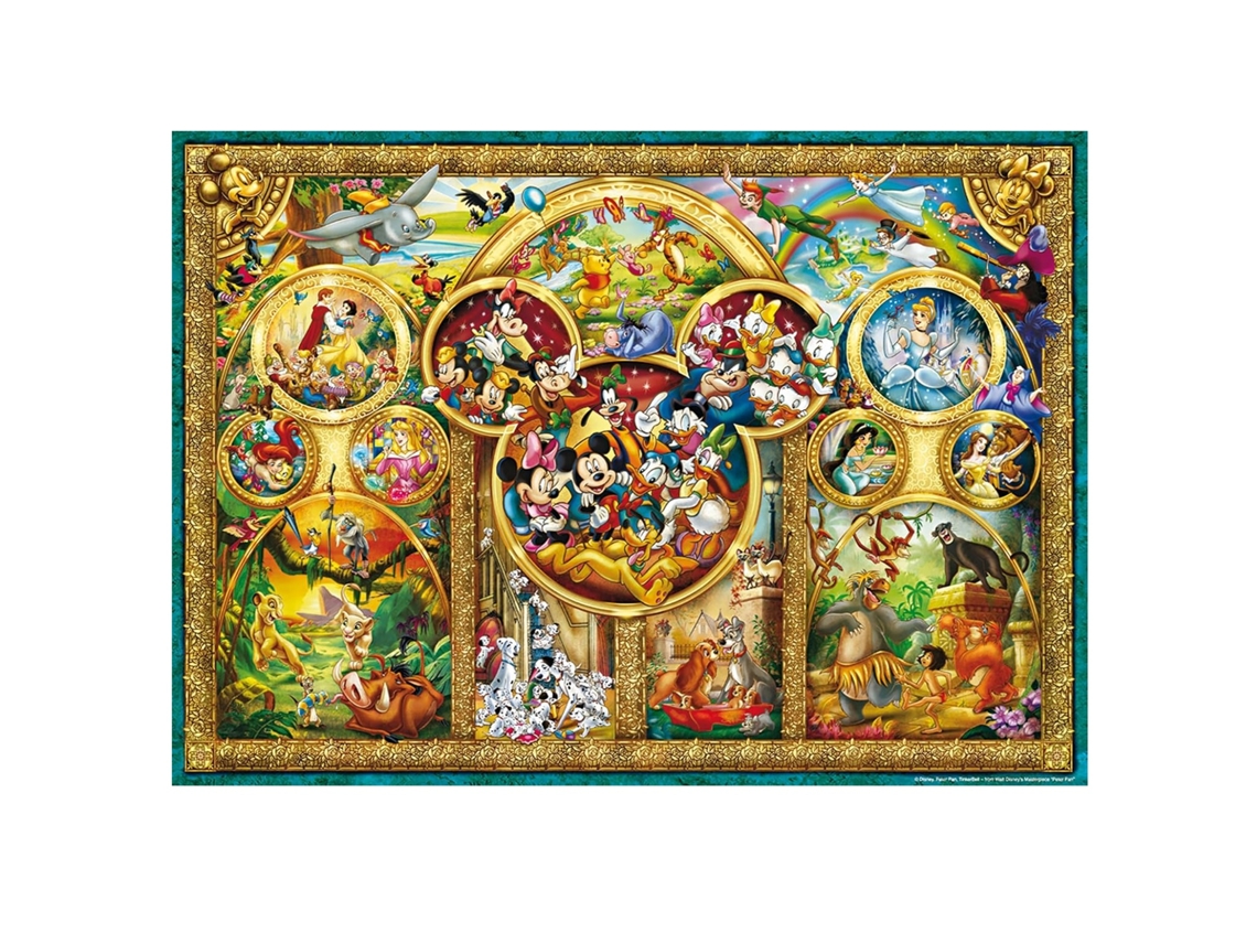 Puzzle Disney Themes 1000 Pieces