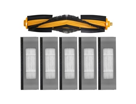 Para ecovacs ozmo t8/aivi aspiradores rolo escova filtro hepa