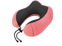 Almohada Cervical De Espuma Viscoelástica En Forma De U, Soporte Ergonómico Y Comodidad De Rebote Lento | Extraíble Y Lavable