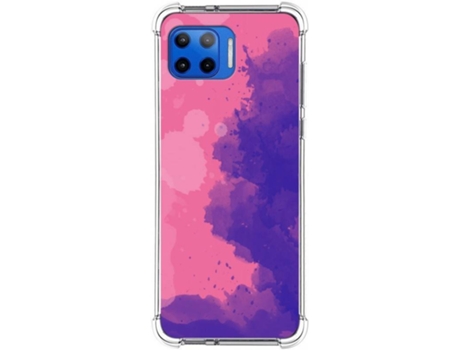Carcasa Motorola Moto G 5G Plus TUMUNDOSMARTPHONE Acuarela 07 Multicolor