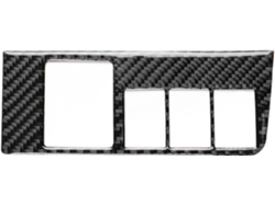 Pegatina Para Coche, Pegatina Decorativa Espejo Retrovisor, Textura De Fibra Carbono, Toyota Rav4 2014-2019