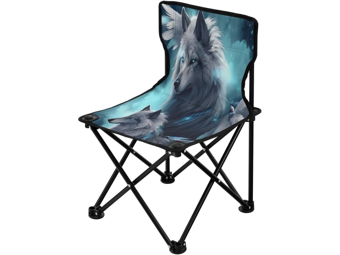 Silla Plegable Ligera Winged Wolf Resistente Duradera Portátil Fácil De Instalar