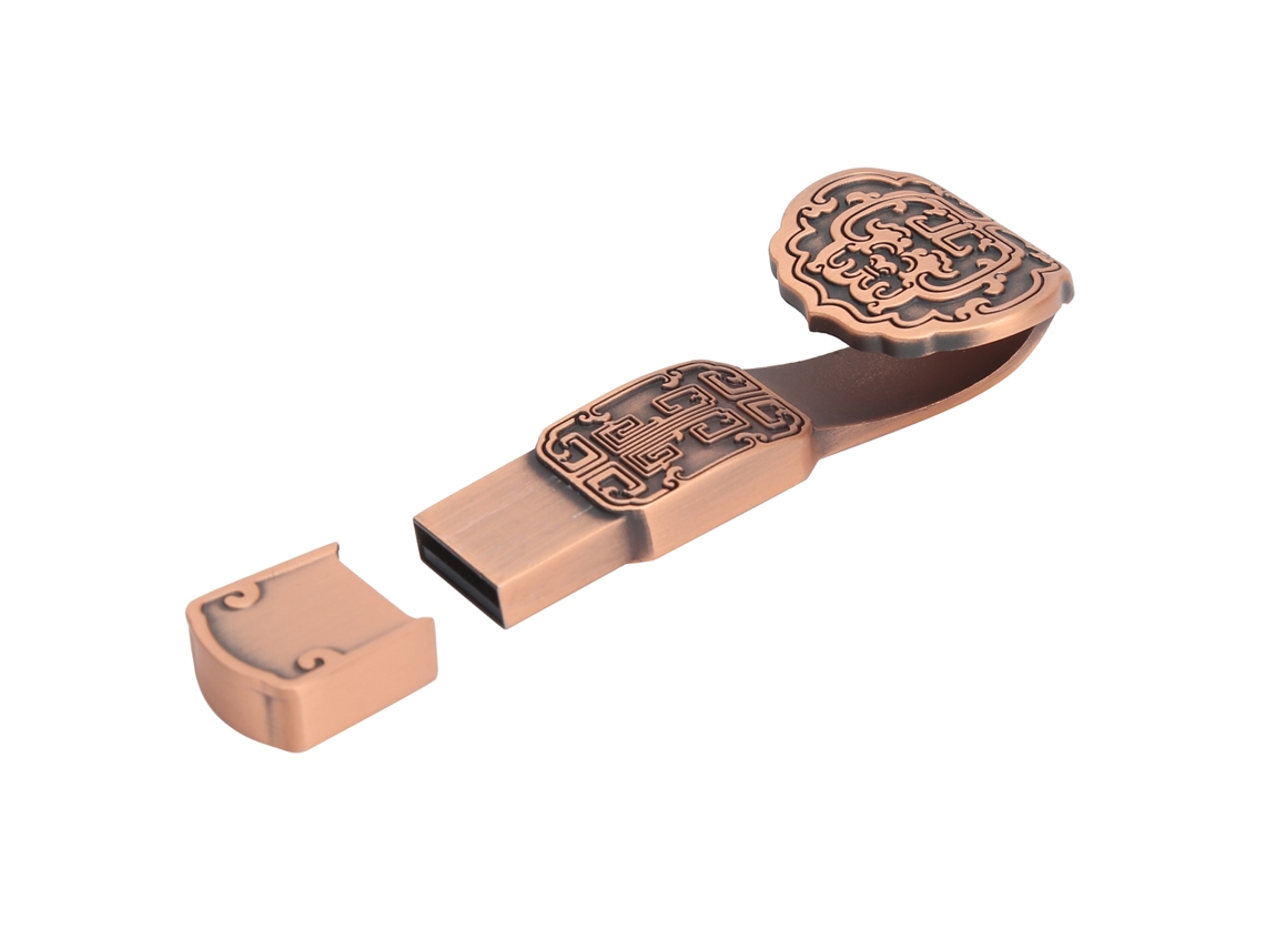 Memoria Usb Memory Stick 16gb/32g/64g/128g De Metal Usb 2.0 Resistente Al Agua Dispositivo De Almacenamiento Portátil