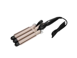 Plancha De Rizado Con 3 Barras Wand Rizador De Pelo Ajustable Herramienta De Peinado Eléctrico