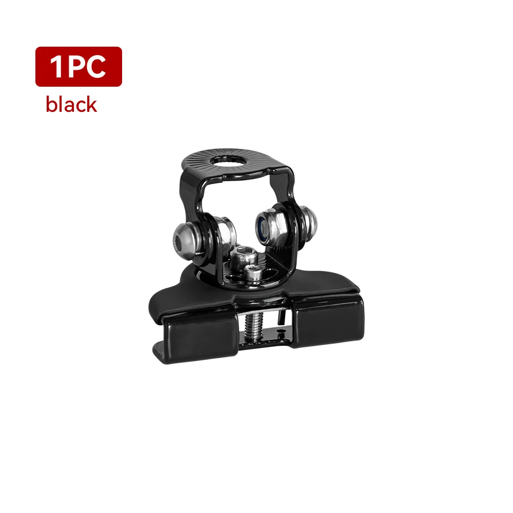 Soporte de montaje para barra de luz LED automotriz, 1 pieza, color negro.