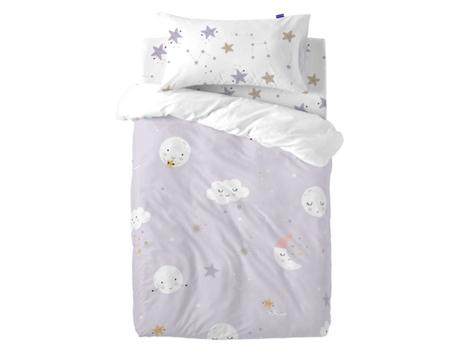 Juego de funda nórdica HAPPYFRIDAY Moshi Moshi Moons (Multicolor)