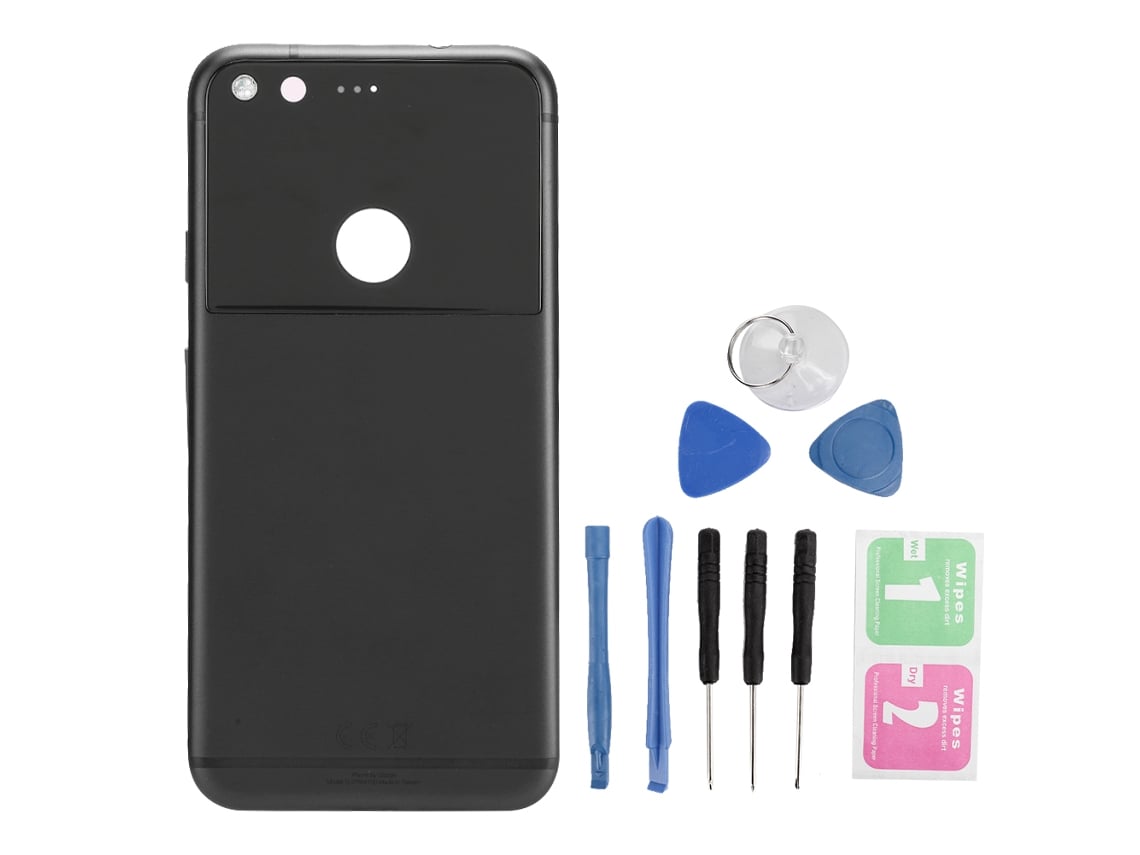 Tapa Posterior De Batería Para Google Pixel 5.0 Negra De Repuesto