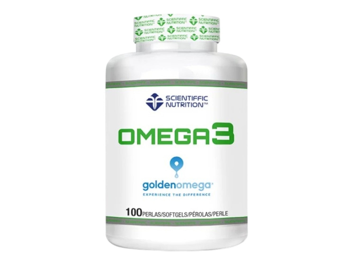 Omega 3 1000 mg 33% EPA 23% Dha Goldenomega 100 perlas FITNESSZONE