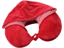 Almohada Cervical Con Capucha, Almohada En Forma De U, Soporte Para El Cuello, Almohada De Viaje.
