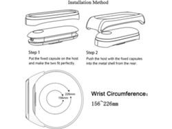 Pulsera De Reemplazo (material De Acero Inoxidable Impermeable) Para La Correa De Metal Xiaomi Mi Band 7 Con Herramientas