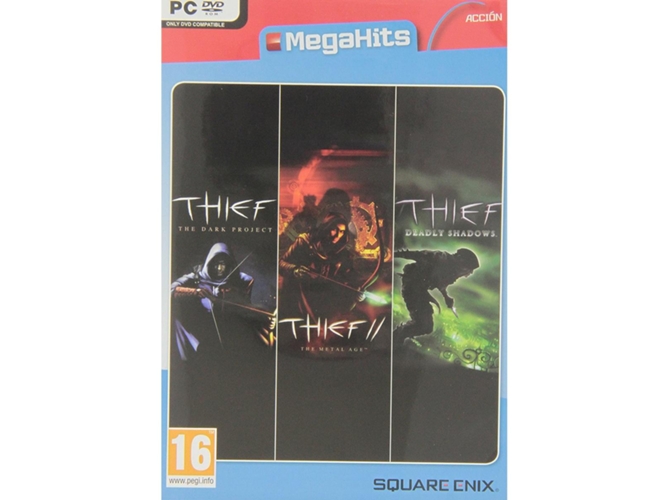 Juego PC Megahits Thief The Dark Project + The Metal Age + Deadly Shadows