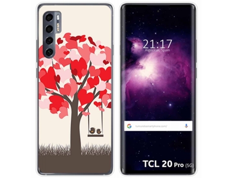 Carcasa TCL 20 Pro 5G TUMUNDOSMARTPHONE Dibujos Multicolor