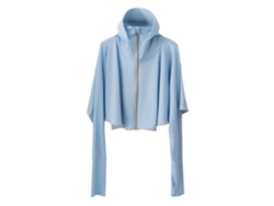 Chaqueta De Protección Solar Con Capucha, Mangas Largas, Tejido De Seda Azul Hielo, Para Ciclismo De Verano.