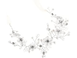Diadema Adornada Con Perlas Para La Novia Y Las Damas De Honor, Tocado Brillante Para La Noche Y