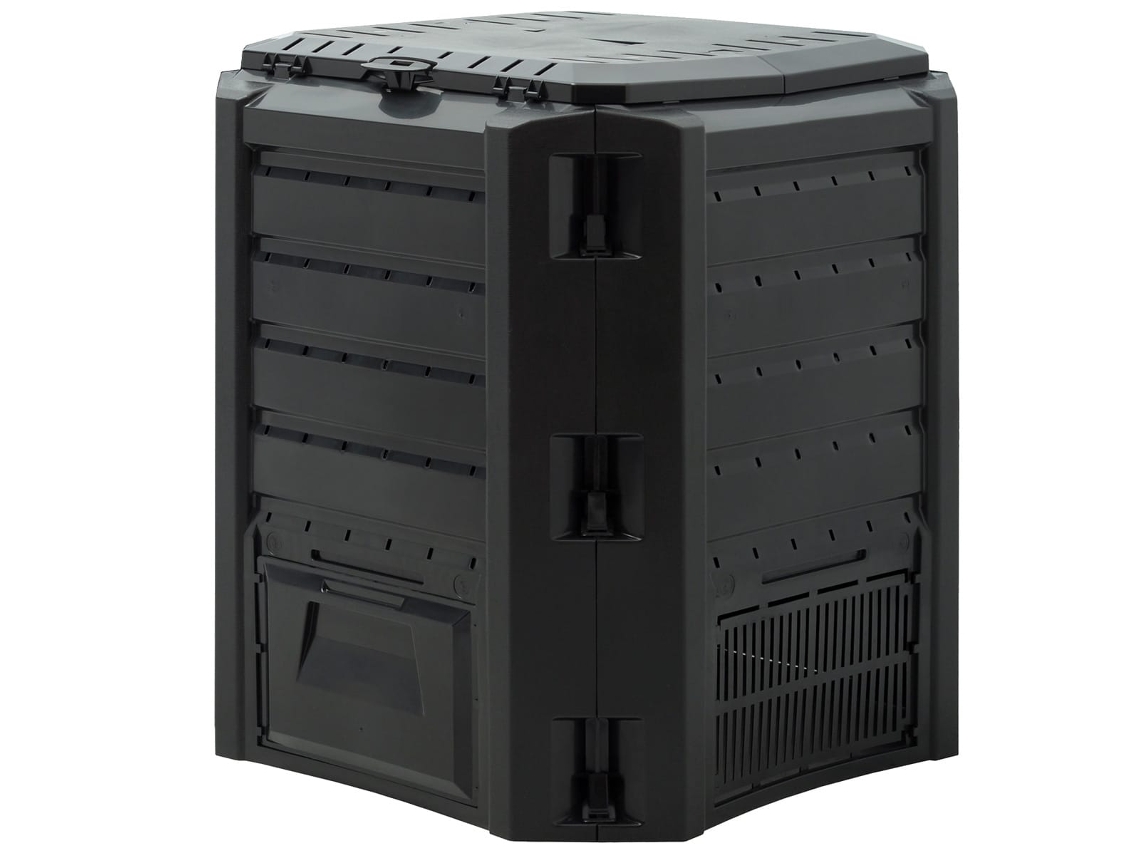 Compostador Hotbin Negro 380L 72x72x83cm