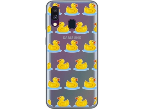 Carcasa Samsung Galaxy A40 TUMUNDOSMARTPHONE Pato Multicolor