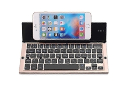 Teclado Bluetooth plegable para tableta, teclado inalámbrico portátil Ly Ebike