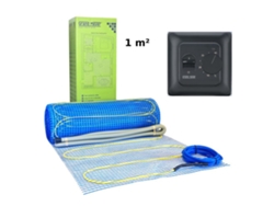 Kit de calefacción eléctrica por suelo radiante de 1 m², 170 W/m², termostato MST 10, Grand Meyer