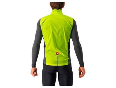 Coletes CASTELLI Colete Squadra Stretch Verde XS Homem