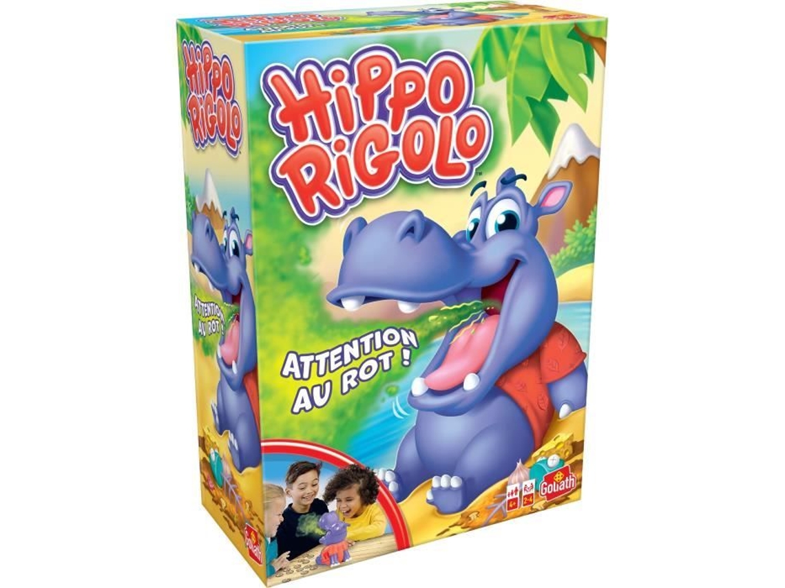 Juego de fiesta Hippo Rigolo Goliath