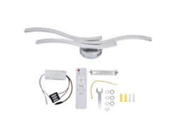 Lámpara de techo LED innovadora 2026 con control remoto y regulable para dormitorio y sala de estar AC85-265V