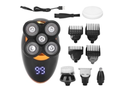 Kit De Afeitado Eléctrico Multifuncional Recargable 5 En 1