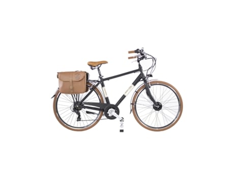Bicicleta Eléctrica de Ciudad Vintage CANELLINI Dolce Vita Aluminio Hombre Negro 58 DOLCE VITA BY CANELLINI