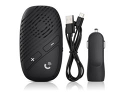 Altavoz Manos Libres Bluetooth Para Coche Con Parasol 5.0 Y Soporte Para Cuatro Idiomas.
