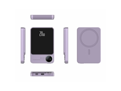 Batería Externa Magnética Inalámbrica Pd20w Carga Rápida 10000mah Ultra Delgada Con Pantalla Led Para Mag-safe