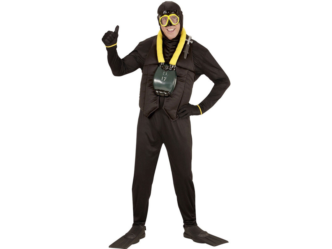 Disfraz de Hombre WIDMANN buceador profesional (Tam.: M)