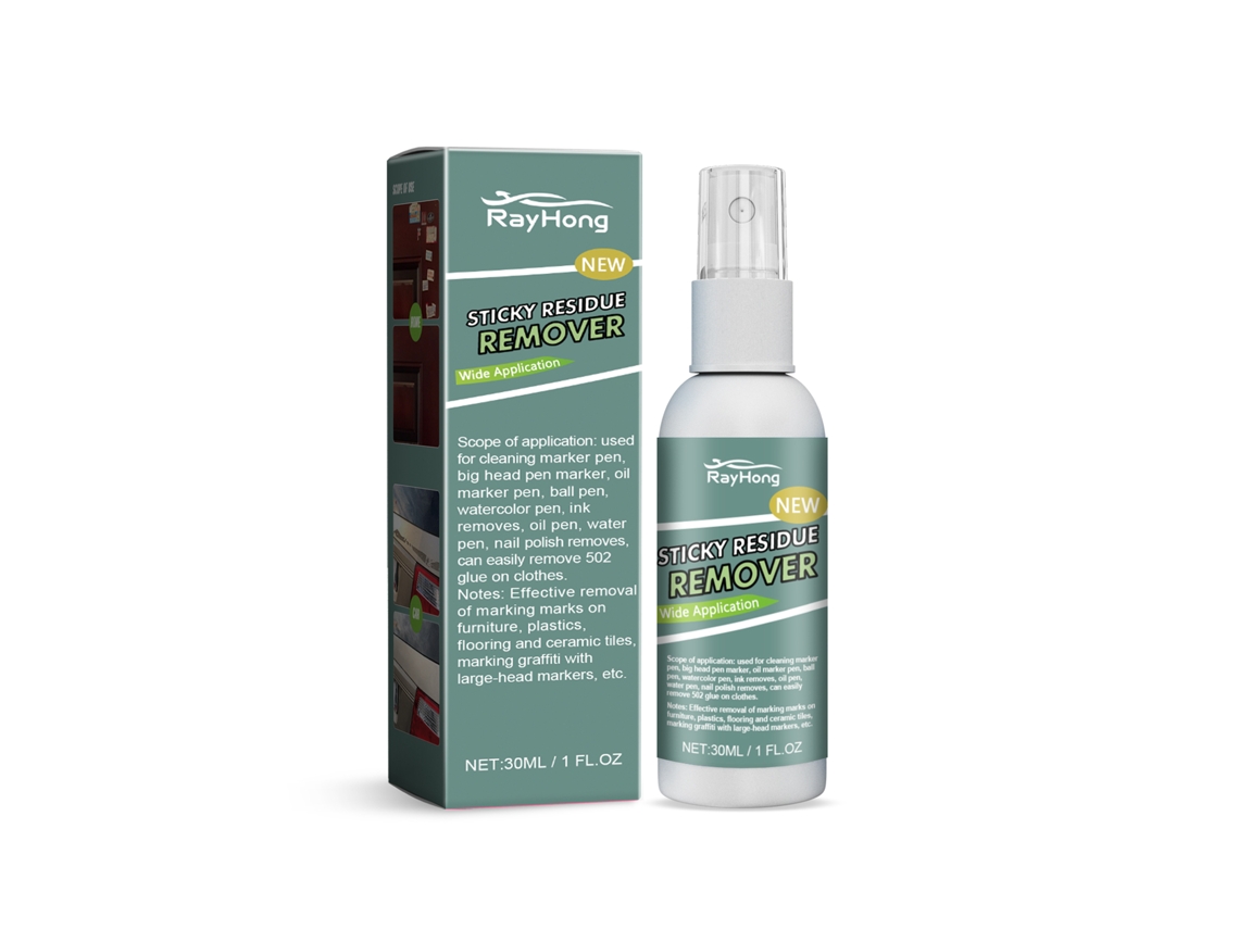 Spray removedor de adhesivo para ventanas de automóviles