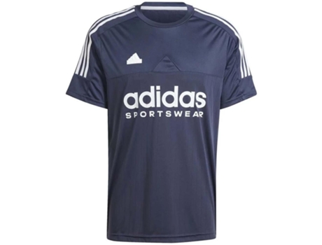 Camiseta de Hombre ADIDAS Corta Tiro Azul (X/L)